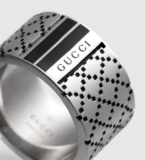 silver gucci rings for men|men's Gucci rings sale.